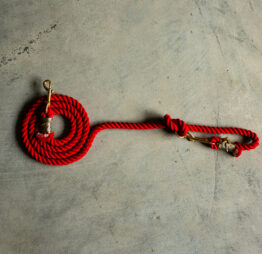 Pop-up Red rope lead